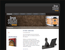 Tablet Screenshot of drumsquad.dk